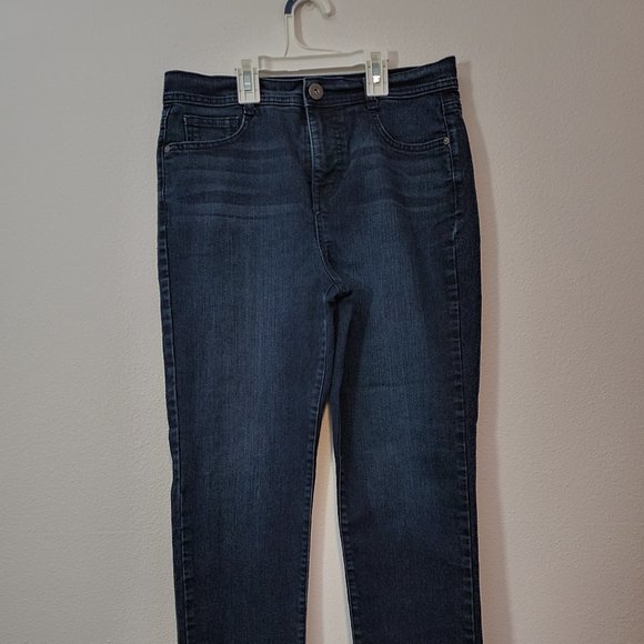 Style & Co Denim (Dark Blue denim jeans) - Picture 1 of 5